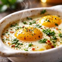Buttermilk Baked Eggs