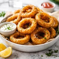 Buttermilk Batter Fried Onion Rings