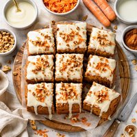 Buttermilk Carrot Cake with Glaze