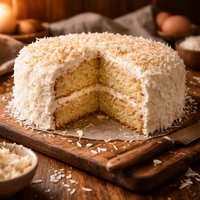 Buttermilk Coconut Cake