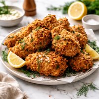 Buttermilk Fried Chicken with Dill