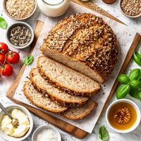 Buttermilk Mixed Flours Bread