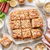 Buttermilk Rhubarb Coffee Cake