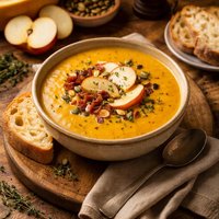 Butternut and Apple Soup