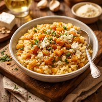 Butternut and Feta Risotto