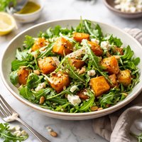 Butternut Arugula and Pine Nut Salad