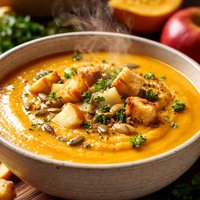 Butternut Squash Apple Soup