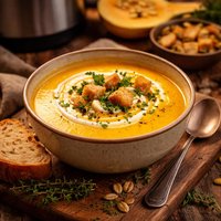 Butternut Squash Bisque Pressure Cooker