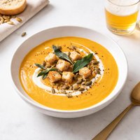 Butternut Squash Soup with Beer