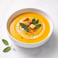 Butternut Squash Soup with Sage