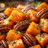 Butternut Squash with Pecans