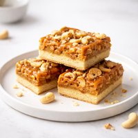 Butterscotch and Cashew Bars