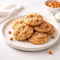 Butterscotch Coconut Drop Cookies