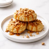 Butterscotch Drop Scones