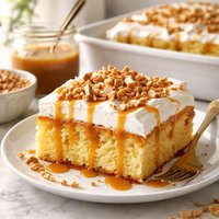 Butterscotch Poke Cake