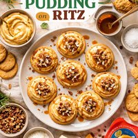 Butterscotch Pudding on the Ritz