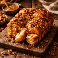 Butterscotch Pull Apart Bread