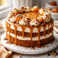Butterscotch Pumpkin Cake