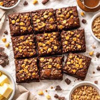 Butterscotch Toffee Brownies