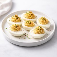Buttery Dijon Deviled Eggs