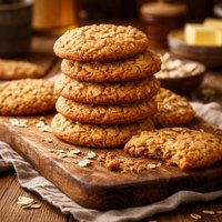 Buttery Oatmeal Cookies