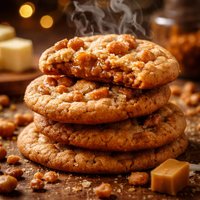 Buttery Toffee Cookies