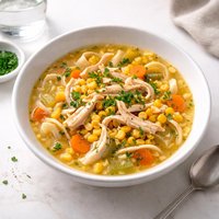 C O R N Chicken Noodle Soup
