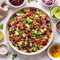 Cabbage and Red Bean Salad