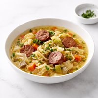 Cabbage and Sausage Soup