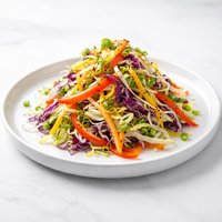 Cabbage Bell Pepper Slaw
