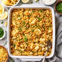 Cabbage Potato Chip Casserole