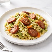 Cabbage Sausage Supper