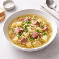 Cabbage Soup with Ham