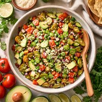 Cactus Paddle Salad Relish or Ensalada De Nopalitos