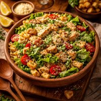 Caesar Chicken Pasta Salad