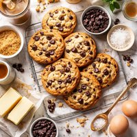Cafe Choc Chip Cookies