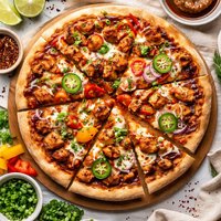 Cajun Bbq Chicken Pizza