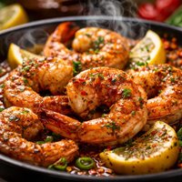 Cajun Bbq Prawns