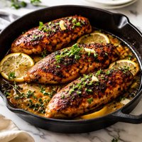 Cajun Blackened Skillet Chicken
