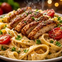 Cajun Chicken Alfredo Pasta