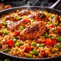 Cajun Chicken and Rice Carolina Style