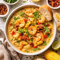 Cajun Corn and Shrimp Chowder