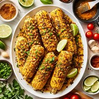 Cajun Corn with Louisiana Butter