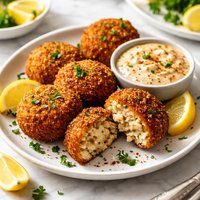 Cajun Crab Croquettes with Zesty Remoulade Sauce