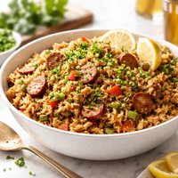 Cajun Rice Pilaf Rice Cooker