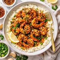 Cajun Shrimp and Mashed Cauliflower