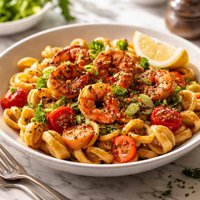 Cajun Shrimp Orecchiette