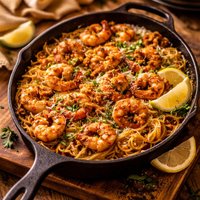 Cajun Shrimp Scampi Bake
