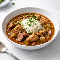 Cajun Style Chicken Gumbo