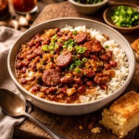 Cajun Style Red Beans and Rice